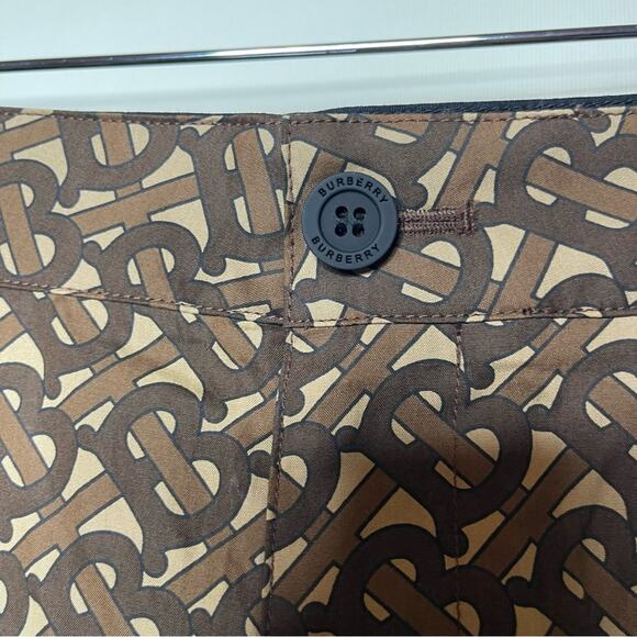 New Burberry Kids monogram print tailored shorts sz 140cm 10yo - Picture 6 of 7